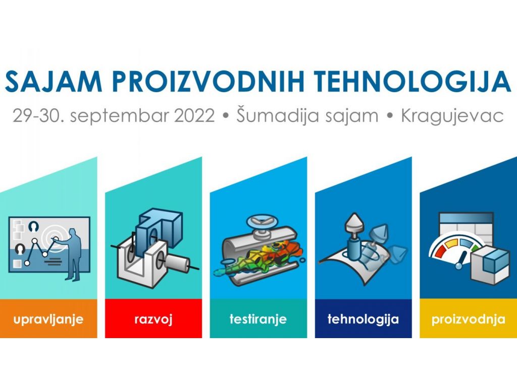Treći Sajam proizvodnih tehnologija 29. i 30. septembra u Kragujevcu