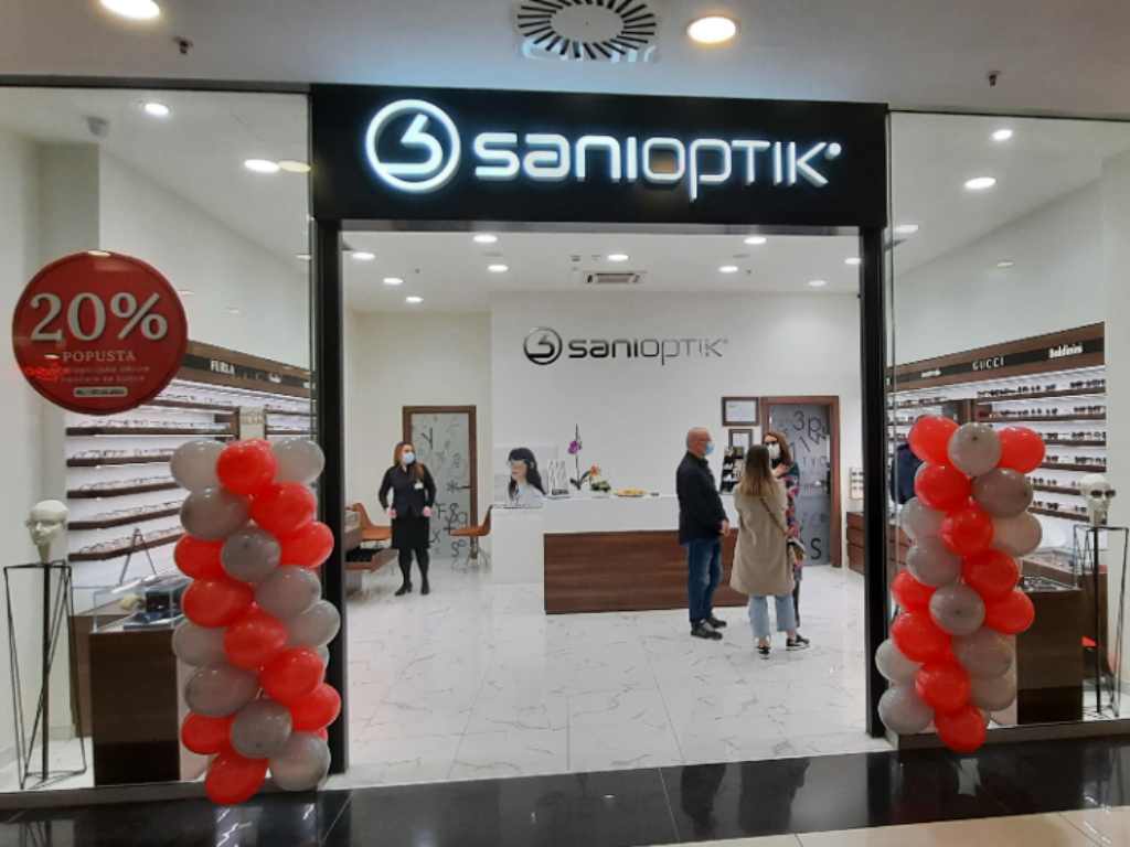 Sani Optik otvorio novu poslovnu jedinicu u tržnom centru Stadion
