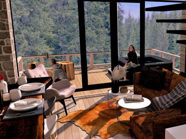 Construction of Unique Silver Village Complex on Kopaonik to Start Soon – Each Mountain-Style Home to Have Full Spa Center (PHOTO)