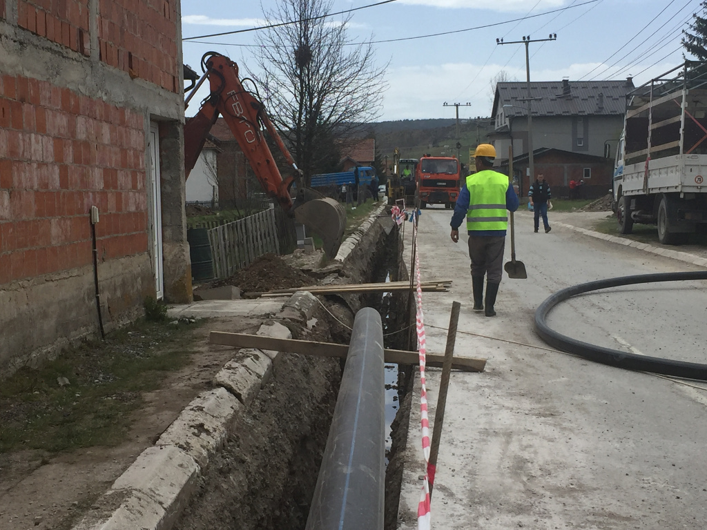 EU i Švajcarska izdvojile 100.000 EUR za rekonstrukciju vodovoda u Sjenici - Završetak radova do 1. avgusta