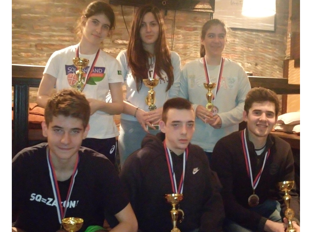 Mlade snage osvojile prvenstvo Beograda u skvošu