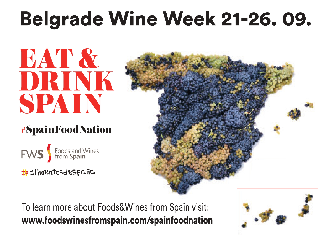 Spanish Wines in the Heart of the City – Belgrade Wine Week from September 21 to 26