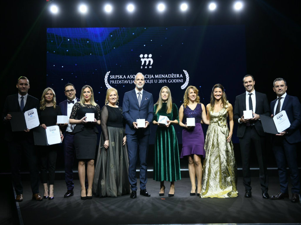 Srpska asocijacija menadžera dodelila godišnje nagrade - Mihailo Janković (Nectar) najbolji u 2019.