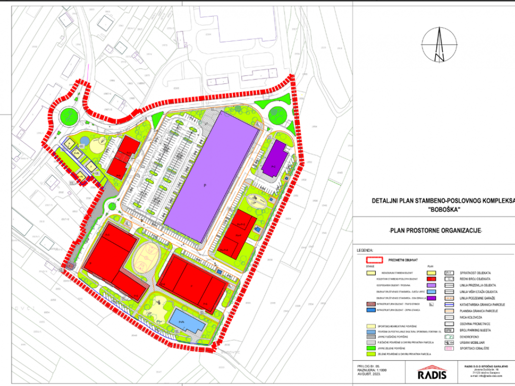 Planirana gradnja ritejl parka i stambeno-poslovnog kompleksa Boboška u Grudama
