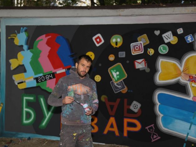 Street-Art mit Mission – Verein Te8 malt Wandbilder und weist auf wichtige gesellschaftliche Themen hin