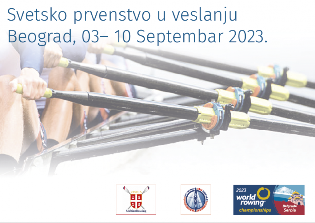 Svetske veslačke velesile stižu u Beograd od 3. do 10. septembra
