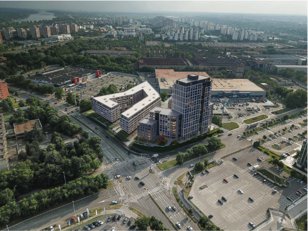 U okviru druge faze izgradnje stambeno-poslovnog objekta "The One" na Novom Beogradu u planu 318 stanova i 367 parking mesta (FOTO)