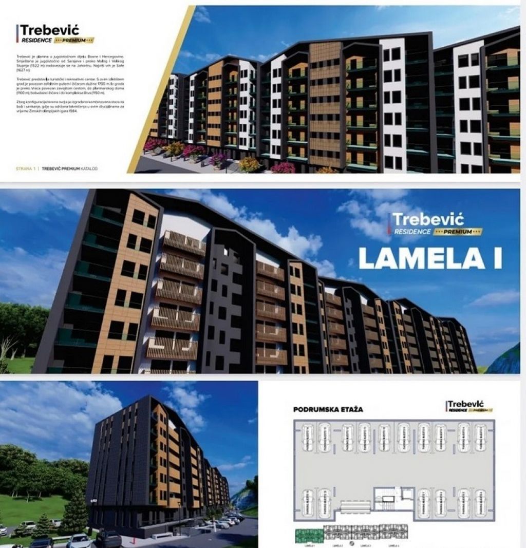 Uskoro kreće gradnja stambeno-poslovnog kompleksa Trebević Residence Premium