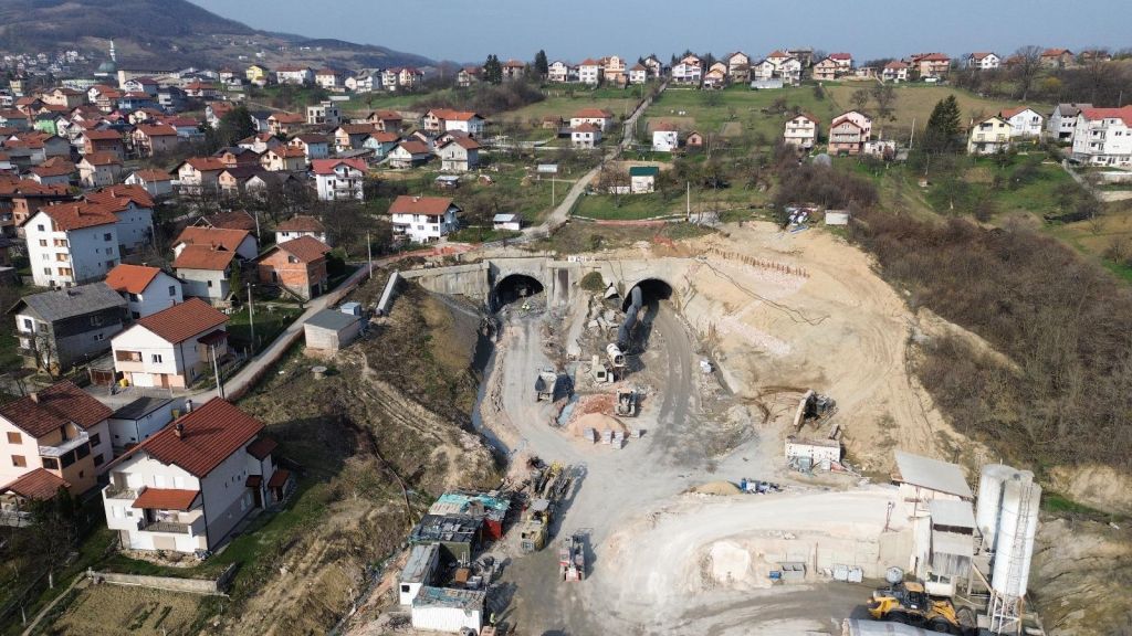 Napreduje prvi tunel kojeg gradi Kanton Sarajevo (FOTO)
