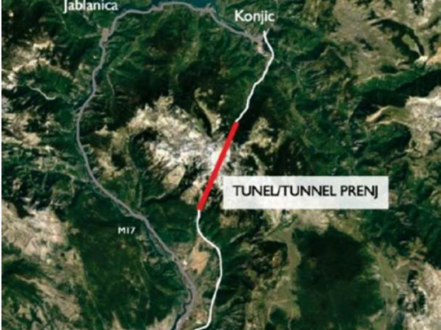 Stiglo osam ponuda za gradnju tunela Prenj, kreće izbor izvođača