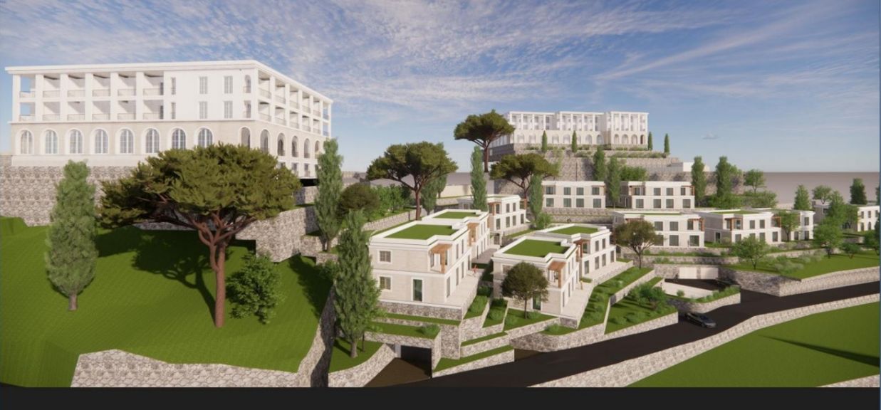Novi turistički kompleks u Budvi - Planirana gradnja dva hotela i 11 vila