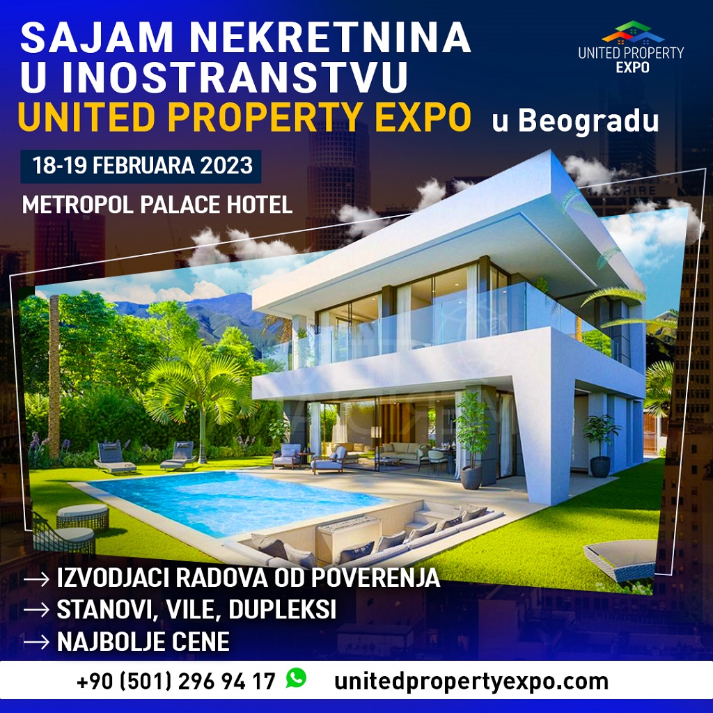 Prvi put u Beogradu - Sajam stranih nekretnina United Property Expo 2023 (FOTO)