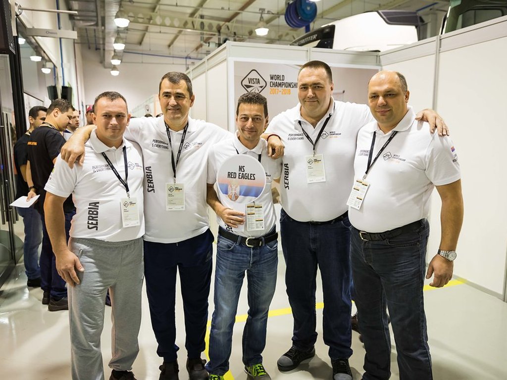 Ekipa Volvo centra Novi Sad učestvovala na svetskom finalu takmičenja VISTA u Brazilu