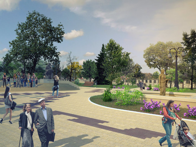 Građevinski radovi u Gradskom parku u Vranju biće završeni do Uskrsa