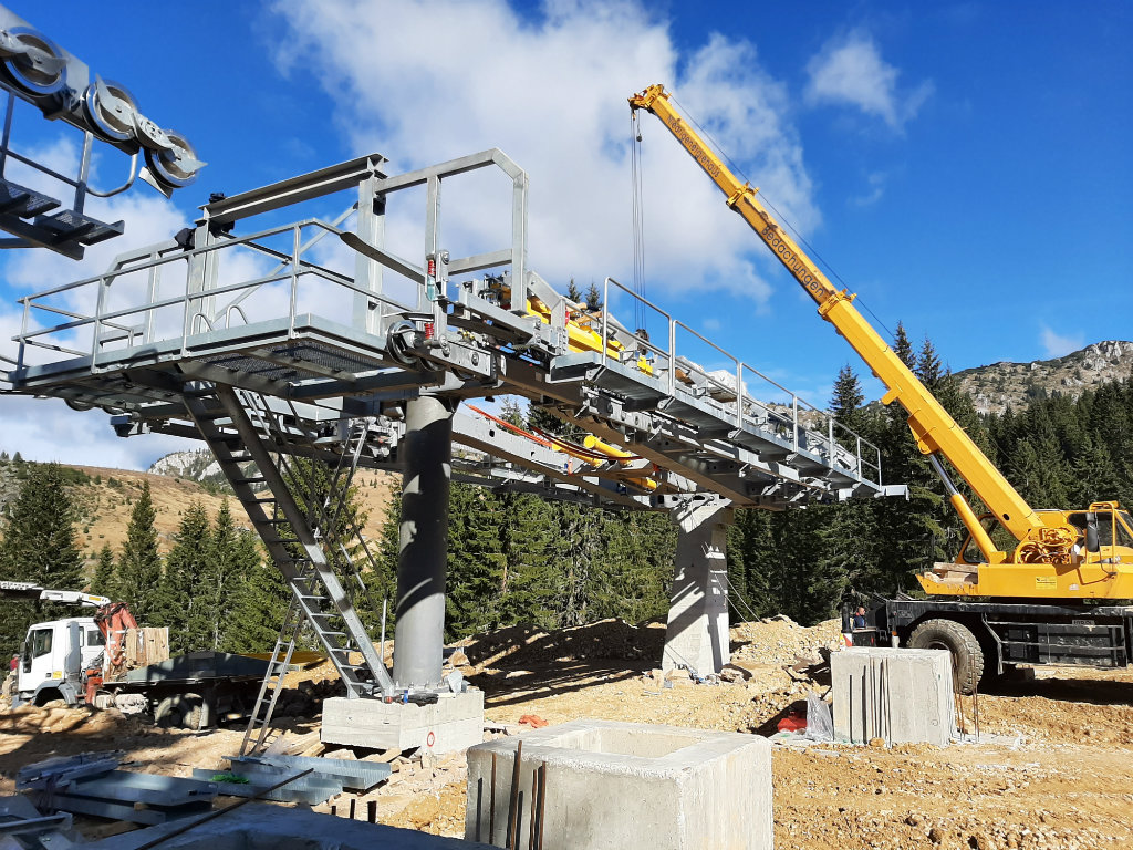 UJR u Rožajama realizuje investicije vredne oko 18 mil EUR - U toku gradnja žičare na Hajli, završetak građevinskih radova u ski centru očekuje se 2023.