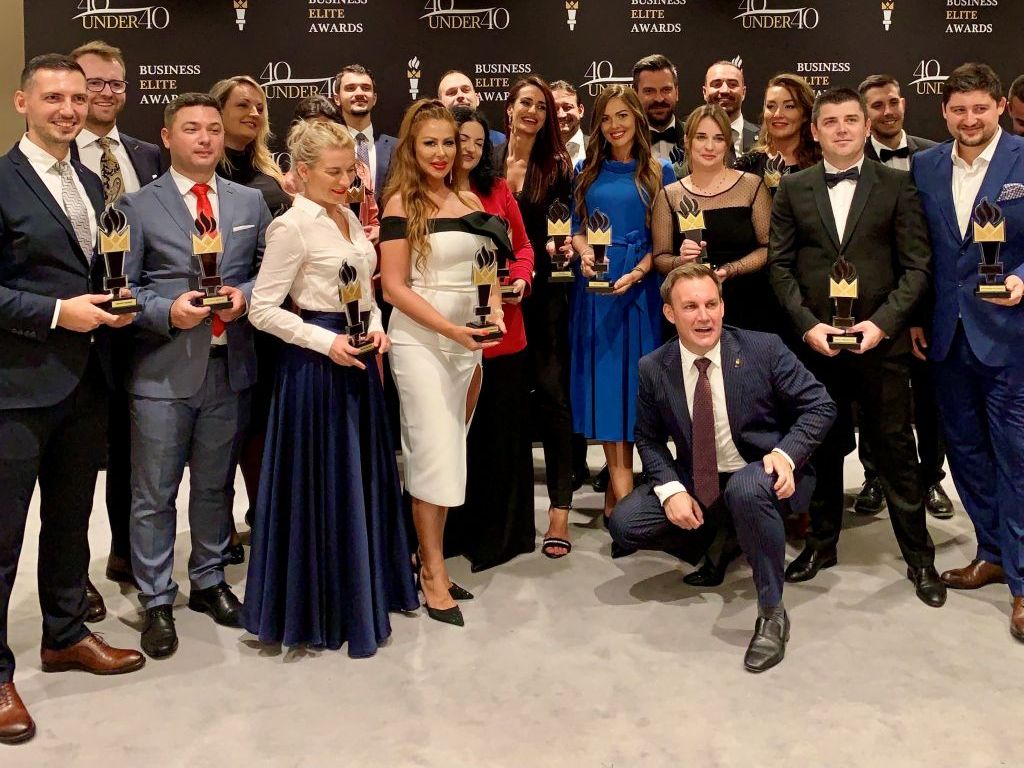 Sa nedavne dodjele nagrada "Business Elite's Awards '40 under 40'