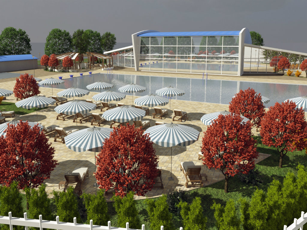 Future look of Gornji Milanovac pool