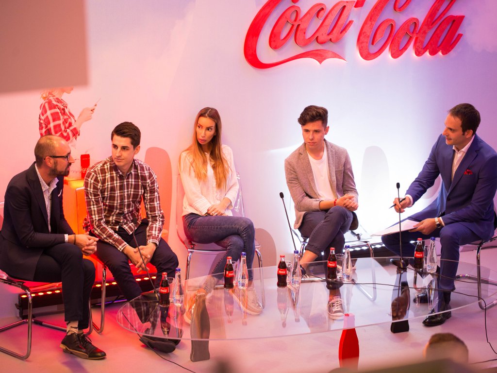 Panel sa učesnicima Coca-Cola programa