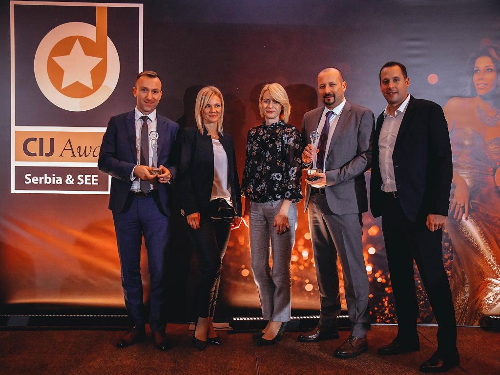 Preisverleihung CIJ Awards Serbia &amp; SEE 2018