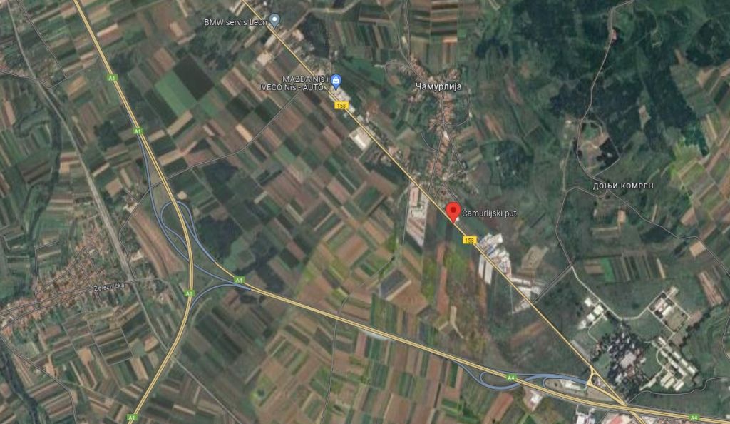 Industrial Zone North spreading next to the Camurlija Road