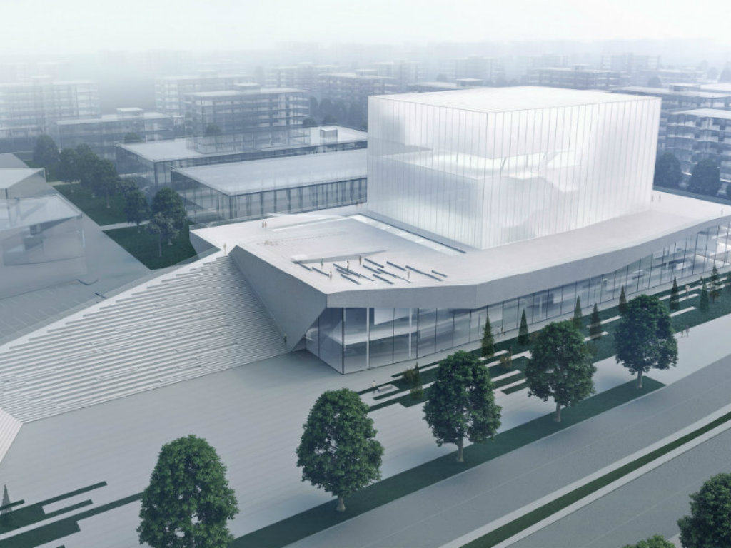 Design der künftigen Konzerthalle in Nis