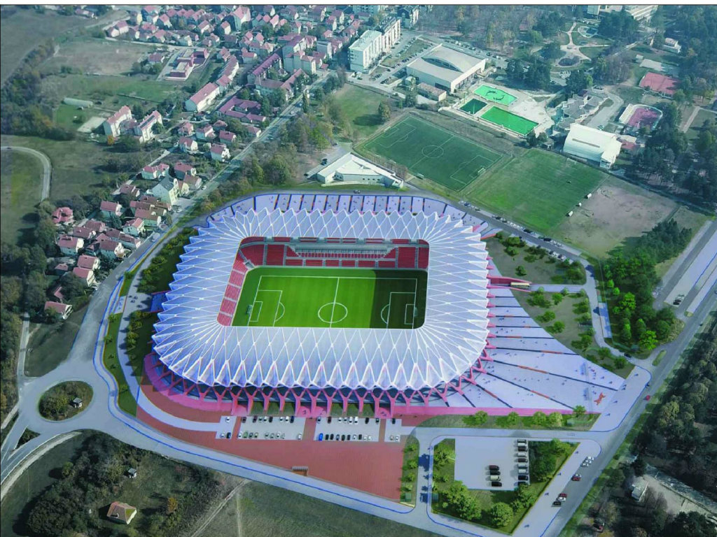 Budući izgled stadiona u Kragujevcu