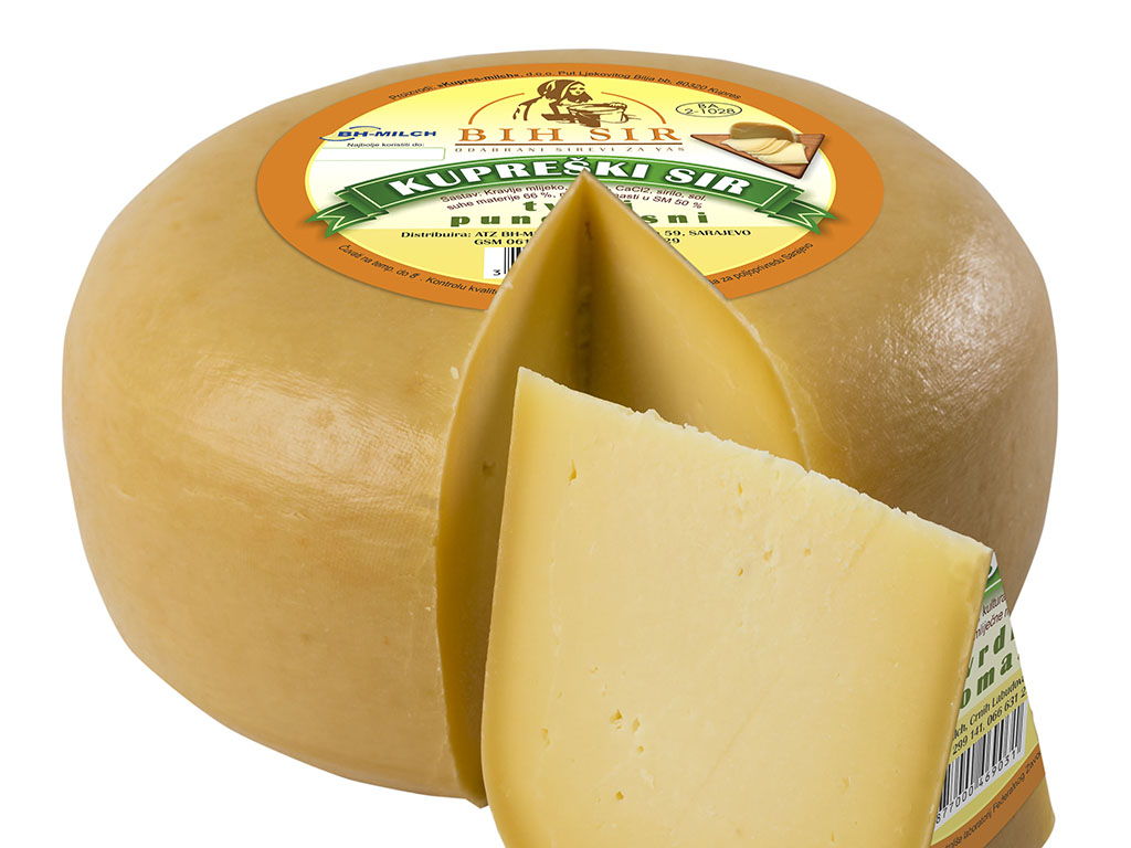 Kupreški tvrdi punomasni sir