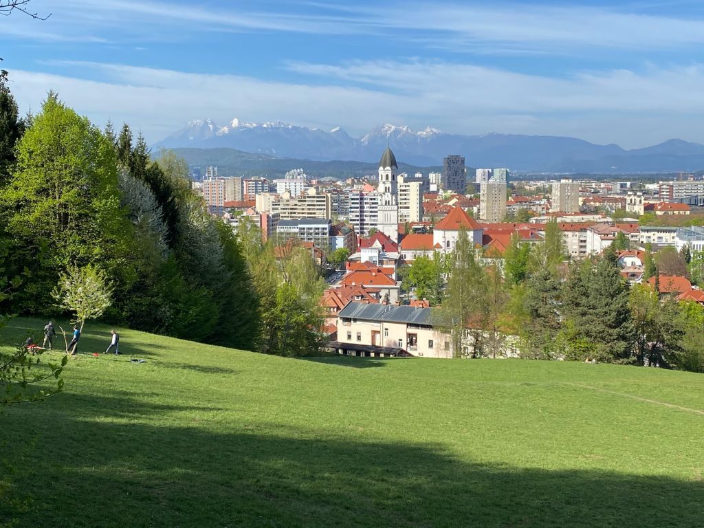 Ljubljana ima 67% zelenila