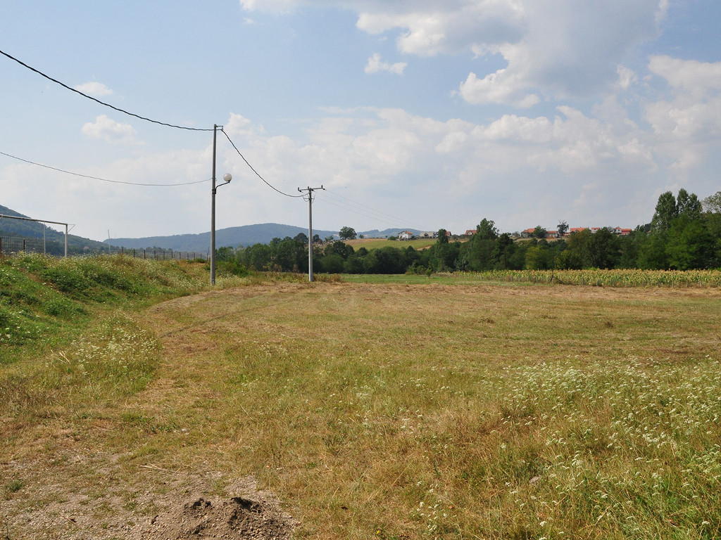 Lunjevica, Standort des künftigen Camps