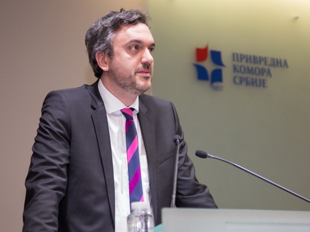 Marko Cadez, Präsident der Wirtschaftskammer Serbien