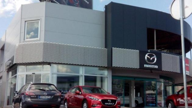 Mazda saloni - nova referenca Metal tehnologije iz Dervente