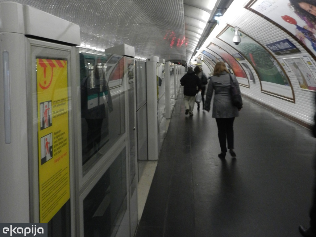 Kompanija RATP upravlja pariskim metroom - na slici