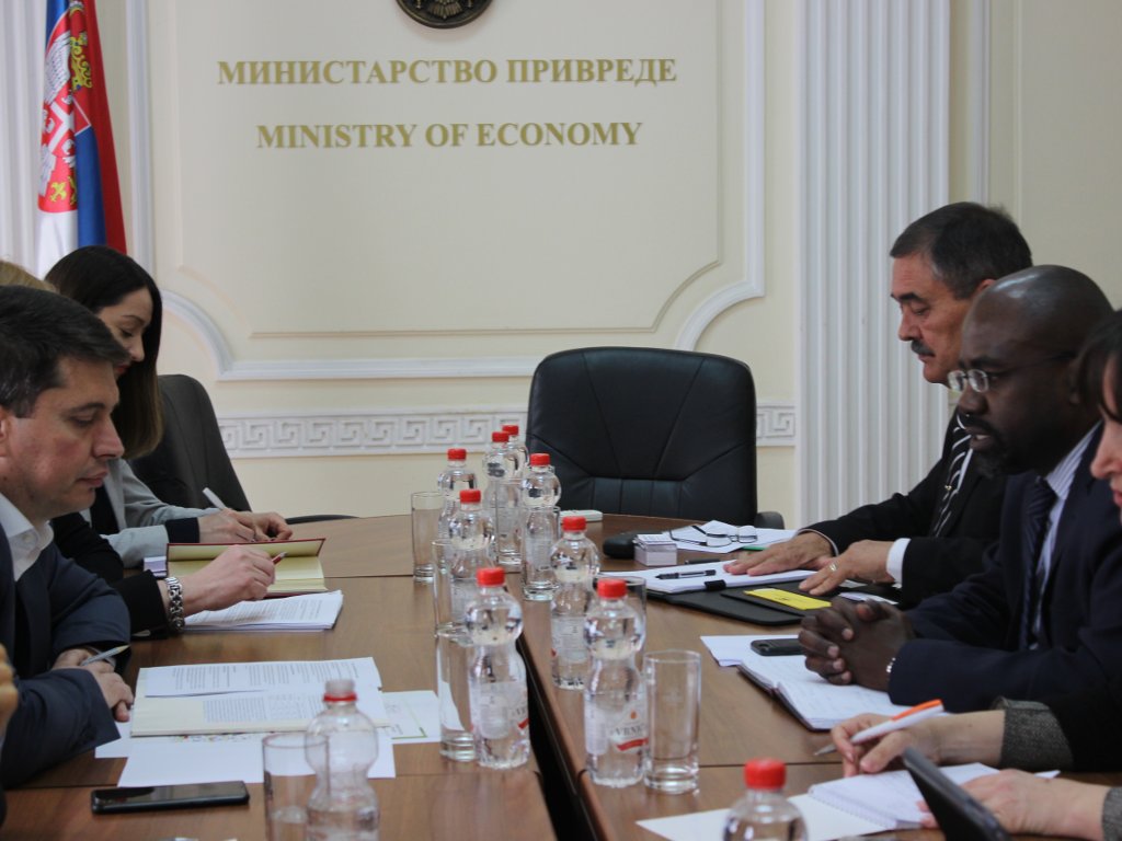Treffen im Wirtschaftsministerium