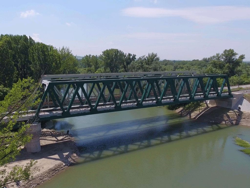 Most preko reke Tamiš