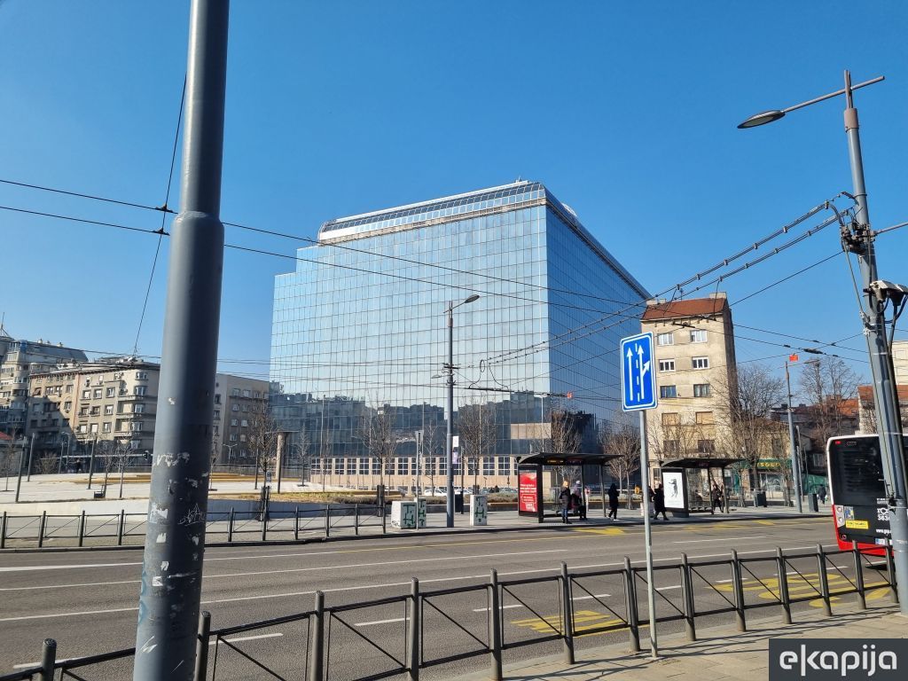 zgrada Narodne banke Srbije na Slaviji