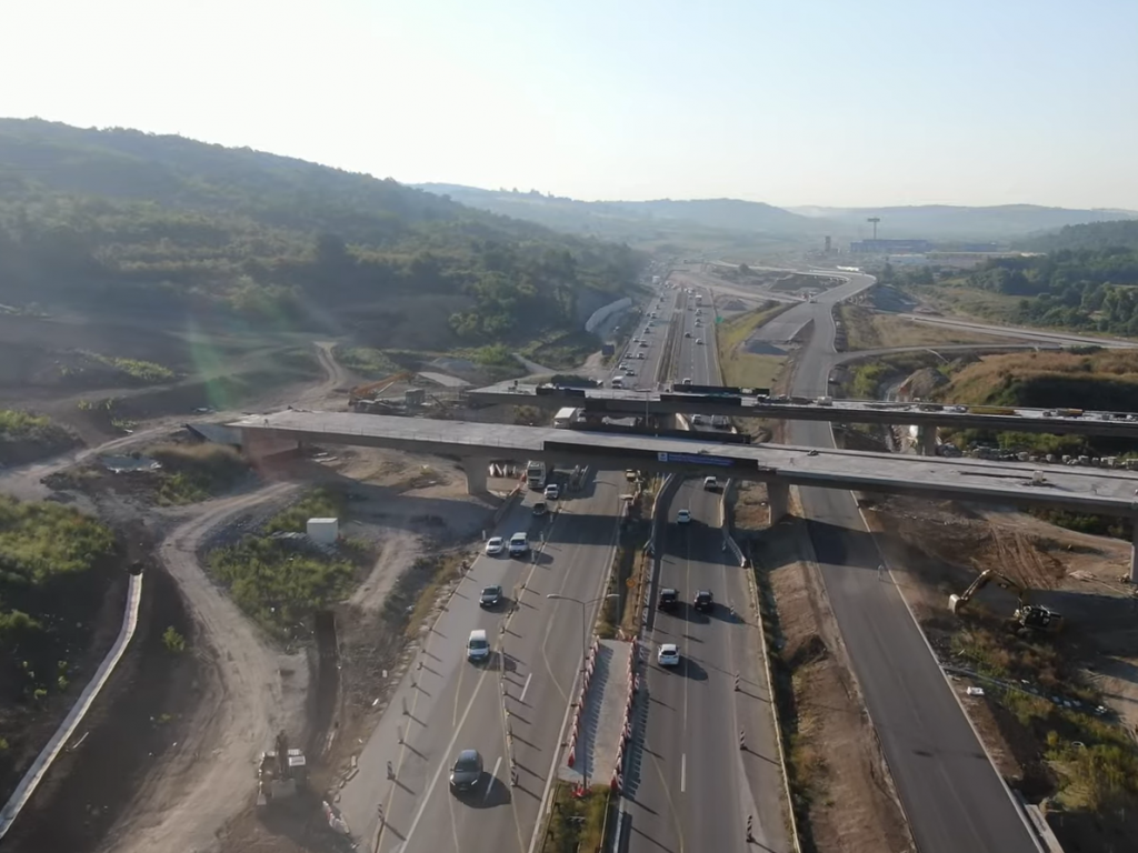 New interchange near Bubanj Potok