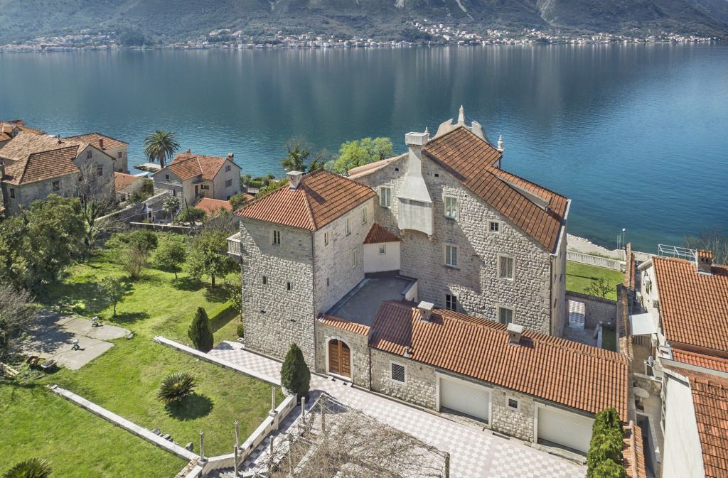 Tripković Palace is currently one of the most prestigious properties on the Montenegrin coast