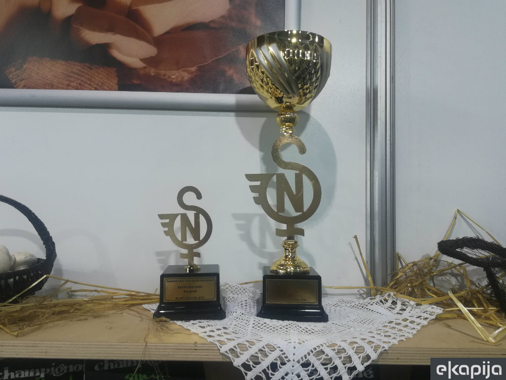 Ekofungi je ove godine dobio pehar za šampiona kvaliteta grupe proizvoda