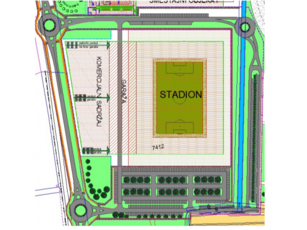 Sremska Mitrovica platila projekat za stadion na jednoj lokaciji, pa  odlučila da ipak bude na drugoj? - Vojvođanski istraživačko-analitički  centar VOICE
