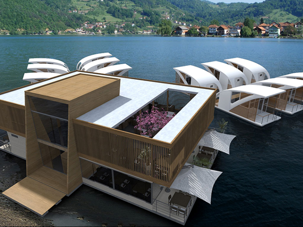 future look of the floating hotel