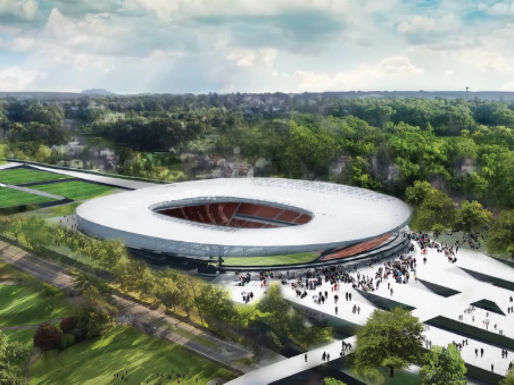 Ranije predstavljeno rešenje mogućeg izgleda novog stadiona