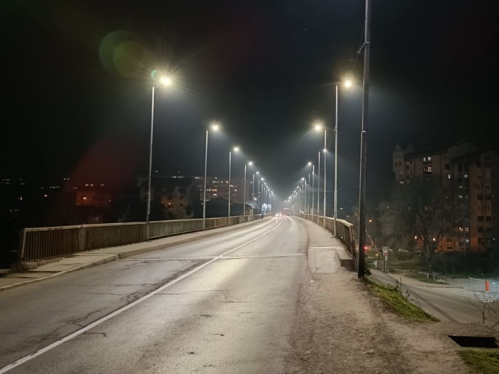 Most u Smederevu - zamenjena javna rasveta