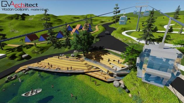Idejni projekt turističko-rekreativnog centra Ravna planina Pale
