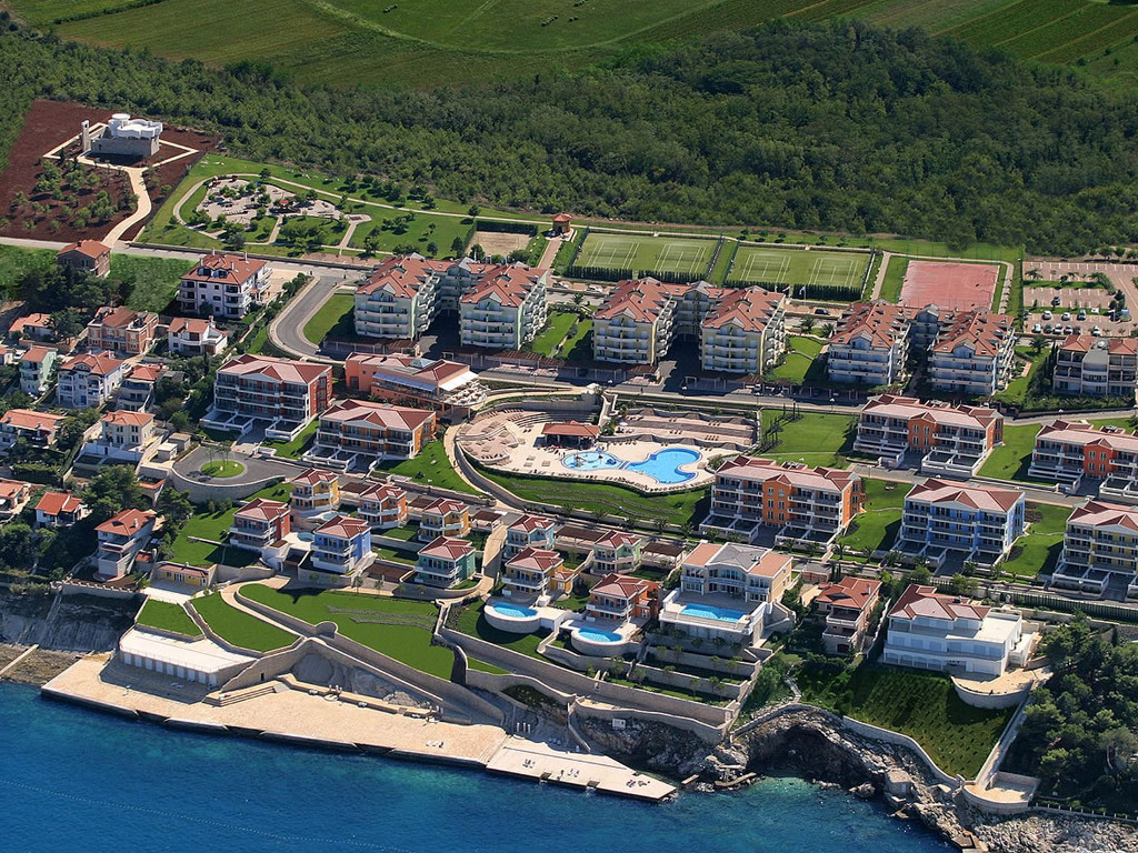 Hotelanlage Skiper Resort in Istrien