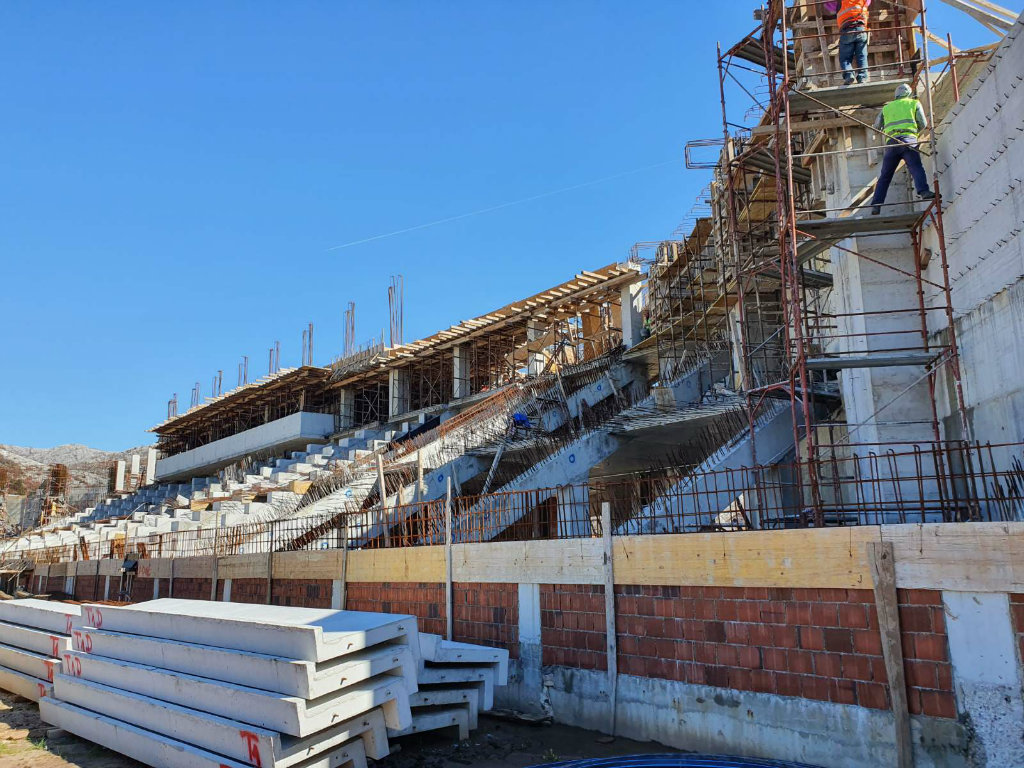 Izgradnja stadiona na Cetinju