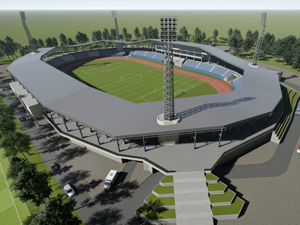 Budući izgled gradskog stadiona u Subotici