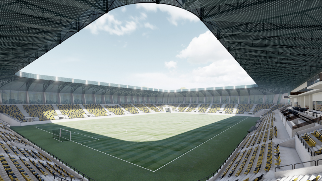 Stadion u Vranju (Foto: PRO-ING/ Urbanistički projekat)