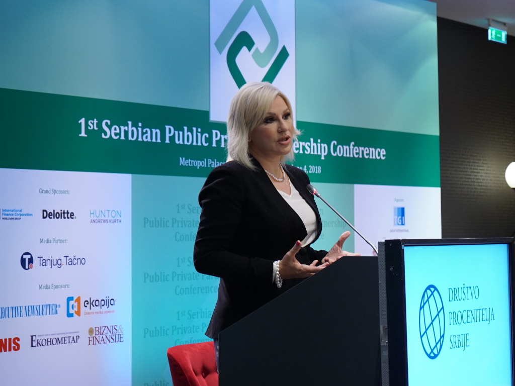 Ministarka Zorana Mihjlović na prvoj konferenciji o JPP