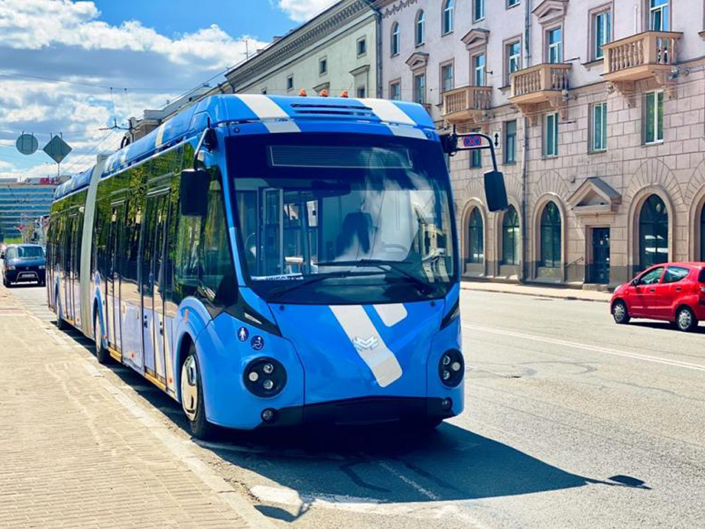 Model trolejbusa koji stiže u Sarajevo