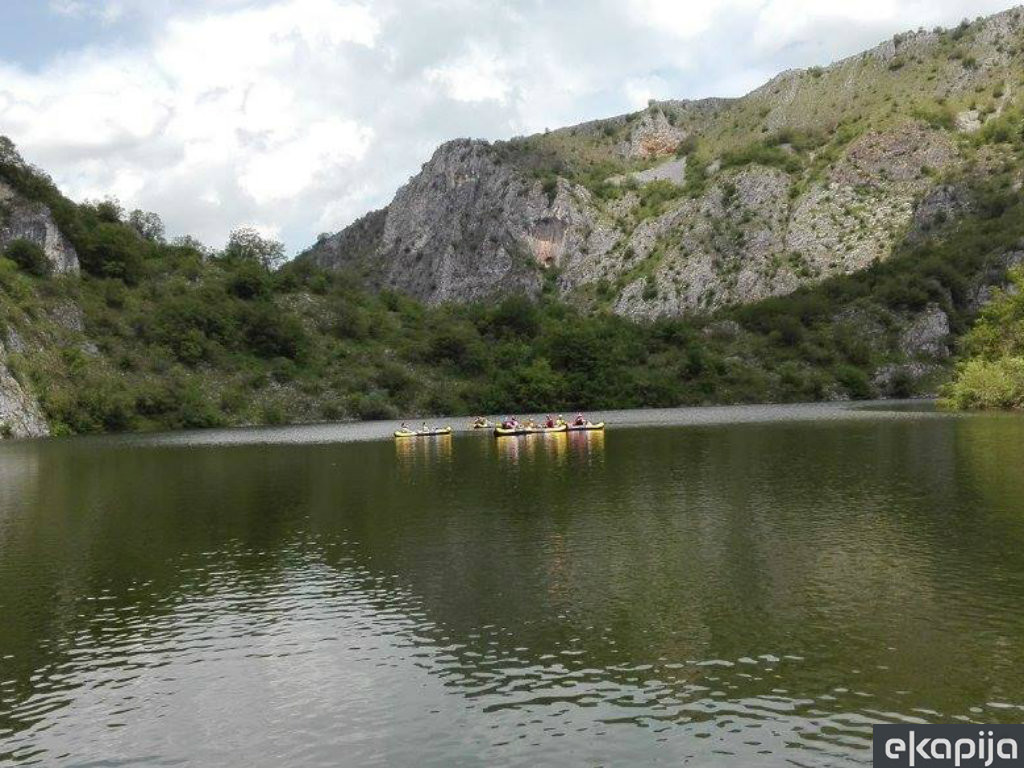 Kajakfahrt auf dem Fluss Uvac